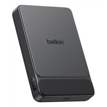 Belkin UltraCharge Pro Slim BPD022HQBK batería externa magnética, 10000 mAh, negra, con pantalla
