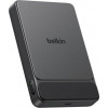 Belkin UltraCharge Pro Slim BPD022HQBK batería externa magnética, 10000 mAh, negra, con pantalla