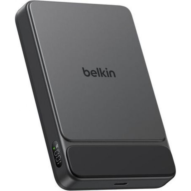 Belkin UltraCharge Pro Slim BPD022HQBK batería externa magnética, 10000 mAh, negra, con pantalla