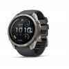 Reloj inteligente Garmin Fenix 9 Pro inReach, 51 mm, caja de titanio, correa de silicona grafito/negro