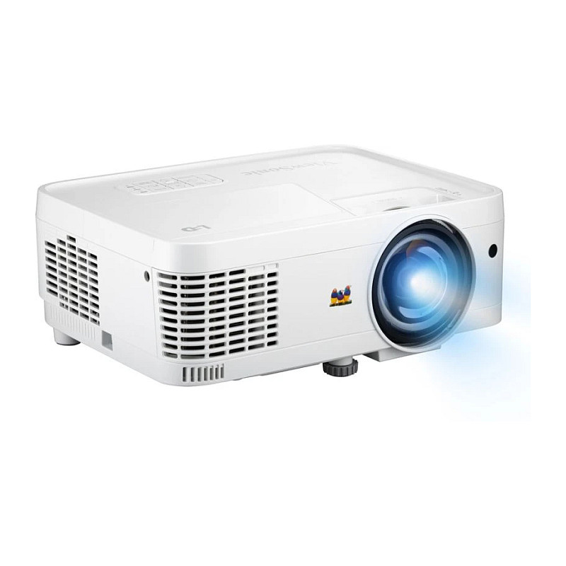 ViewSonic LSD300W-ST proyector de tiro corto, 3300 lúmenes ANSI, DLP, WXGA (1280x800), blanco