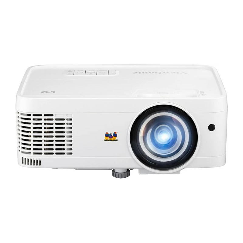 ViewSonic LSD300W-ST proyector de tiro corto, 3300 lúmenes ANSI, DLP, WXGA (1280x800), blanco