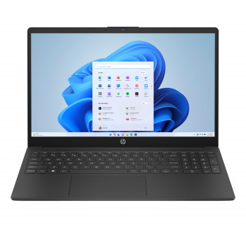 HP 15-fd0120ng portátil FHD de 15,6 pulgadas, Intel N250, 8 GB de RAM, 128 GB UFS, Windows 11, teclado alemán (QWERTZ)