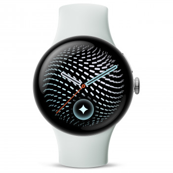 Google Pixel Watch 5 WiFi reloj inteligente, 41 mm, Polished Silver / Fog, GA10898-DE