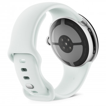 Google Pixel Watch 5 WiFi reloj inteligente, 41 mm, Polished Silver / Fog, GA10898-DE