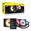 Corsair iCUE LINK TITAN II 360 RX LCD refrigeración líquida todo en uno, 360 mm, RGB, negro, CW-9061045-WW