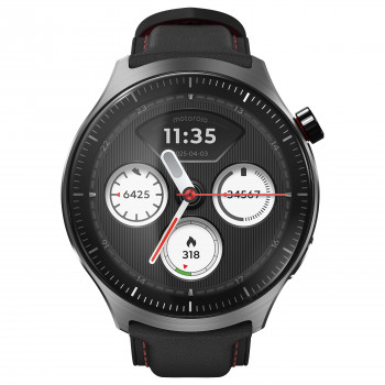 Motorola Moto Watch Ultra LTE reloj inteligente, 46 mm, negro, PBCX0000SE