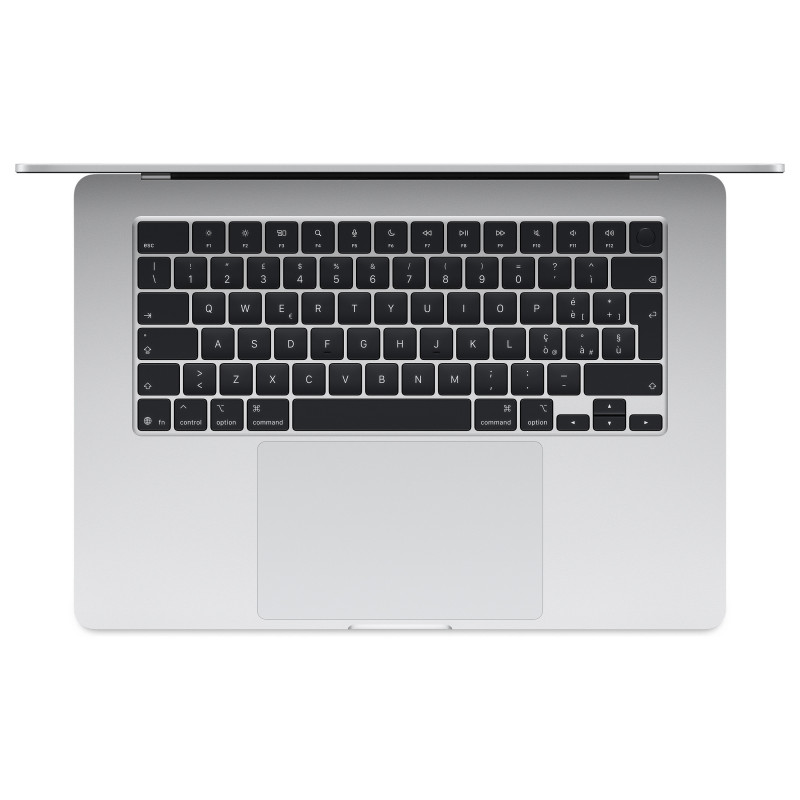 Apple MacBook Air 15 M5 portátil, CPU de 10 núcleos, GPU de 10 núcleos, 32 GB de RAM, SSD de 1 TB, plata, teclado alemán, adaptador de corriente con dos puertos USB-C de 35 W
