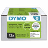DYMO 2093095 etiquetas multiusos LabelWriter, 32 x 57 mm, 12 rollos, blancas