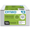 DYMO 2093095 etiquetas multiusos LabelWriter, 32 x 57 mm, 12 rollos, blancas