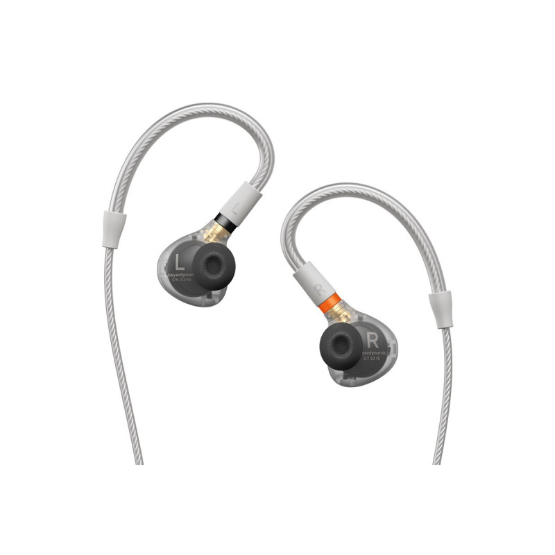 Beyerdynamic DT 30 IE Premium auriculares intraurales para uso en escenario, translúcidos