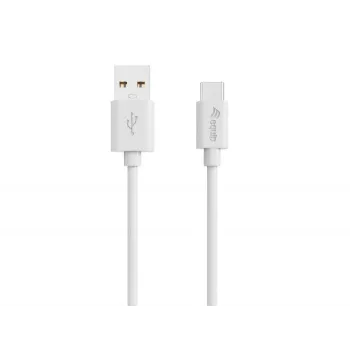Equip 128847 cable USB-A a USB-C 2.0, 3 A, 1 m, blanco