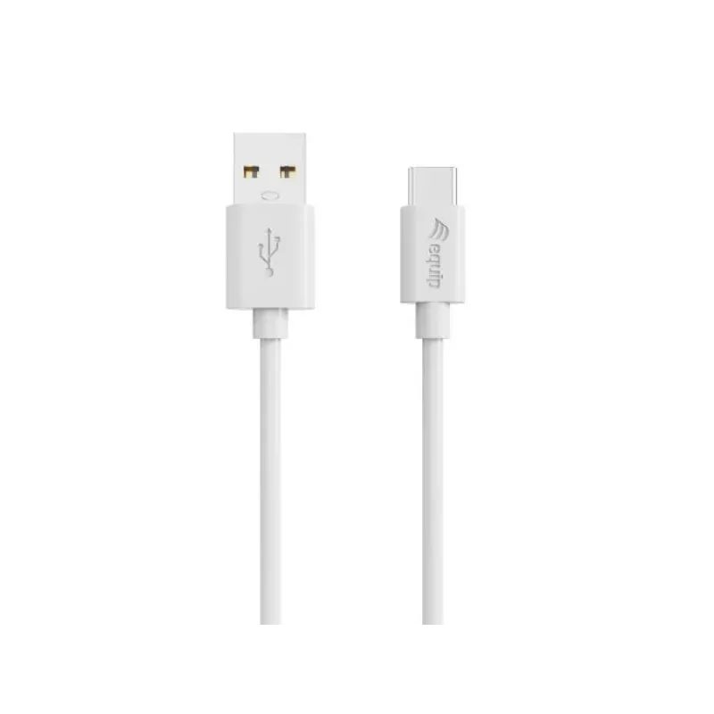 Equip 128848 cable USB-A a USB-C 2.0, 3 A, 2 m, blanco