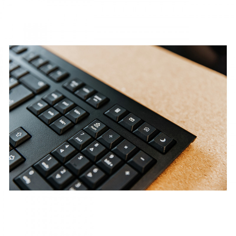 Cherry KW 3000 teclado de escritorio inalámbrico, 2,4 GHz, AZERTY (francés), negro