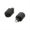 LogiLink CA1016 adaptador de audio Toslink, Toslink macho a Mini-Toslink 3,5 mm hembra, negro