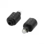 LogiLink CA1016 adaptador de audio Toslink, Toslink macho a Mini-Toslink 3,5 mm hembra, negro