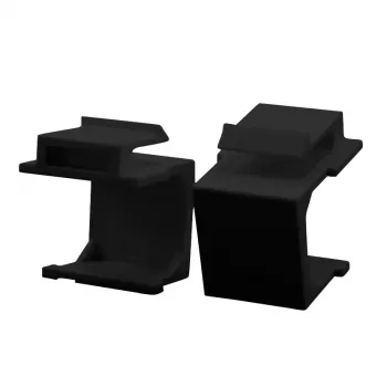 LogiLink NK0091 tapas ciegas keystone (10 uds.), negras