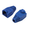 LogiLink MP0066 protector de conector RJ45 de 6,5 mm, azul (50 uds.)