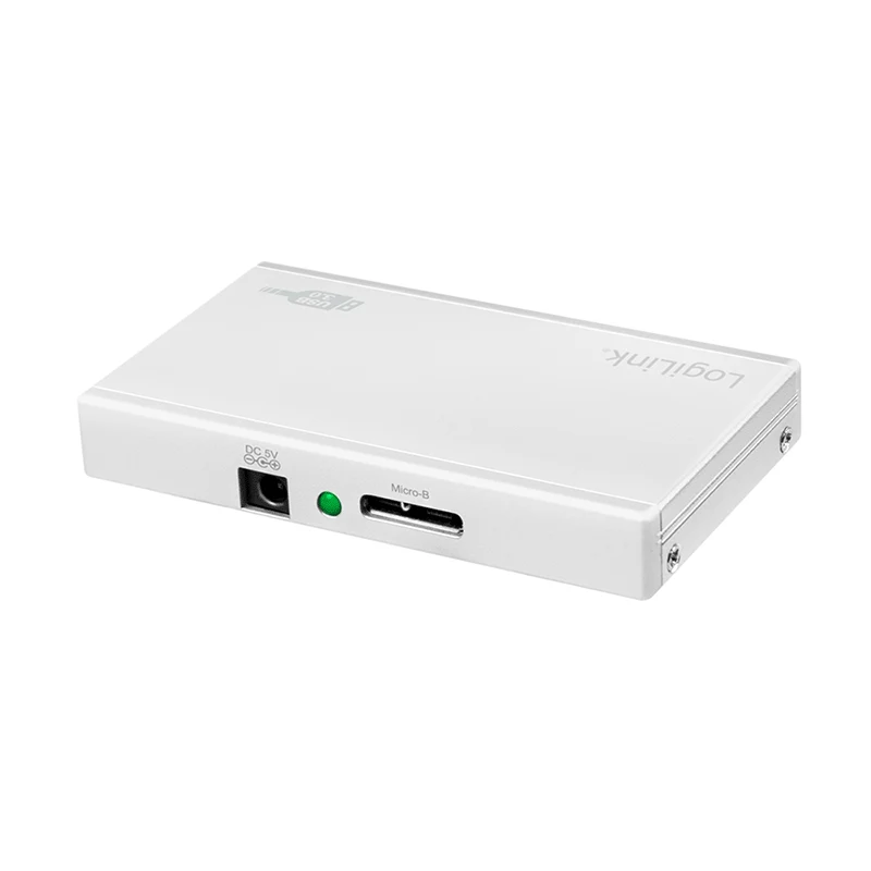 LogiLink UA0421 concentrador USB 3.0, 4 puertos, con fuente de alimentación