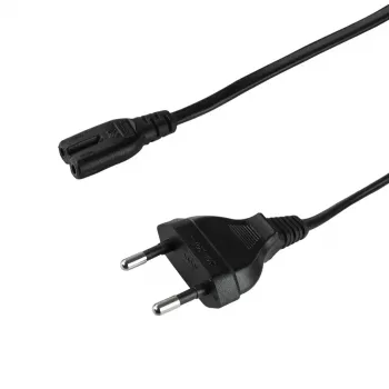 LogiLink CP192 cable de alimentación, CEE 7/16 a IEC C7, negro, 1 m