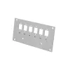 LogiLink FB5002 panel frontal de fibra óptica, 6 LC-D / 6 SC-S, para distribuidor de empalmes