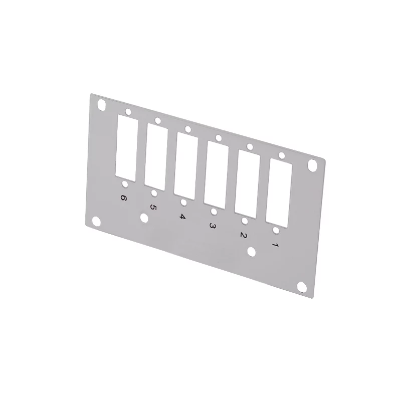 LogiLink FB5004 placa frontal de fibra óptica 6 SC-D / 6 LC-Q para distribuidor de empalmes
