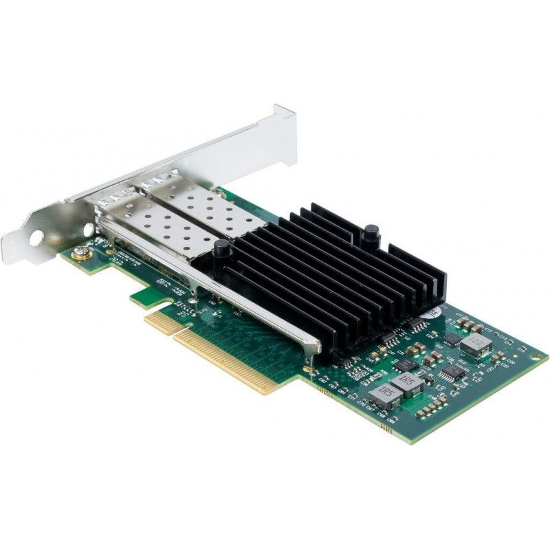 Inter-Tech ST-723 tarjeta de red, PCIe x8, SFP+ doble, 10 Gbit/s