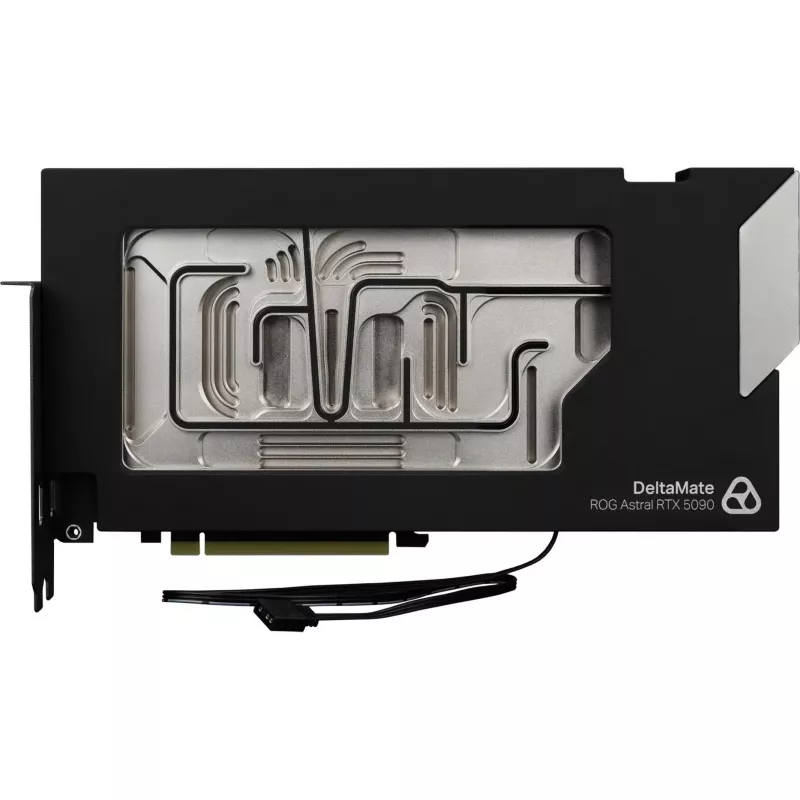 Thermal Grizzly DeltaMate bloque de agua para GPU ROG Astral RTX 5090, negro/plata
