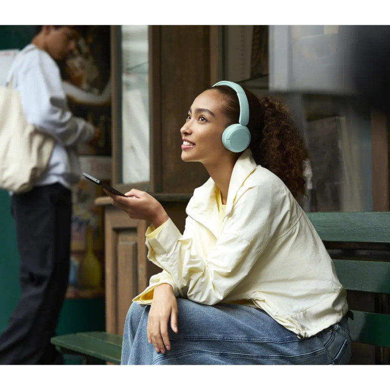Sony WH-CH530 auriculares inalámbricos Bluetooth, menta