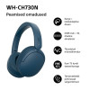 Sony WH-CH730N auriculares Bluetooth circumaurales con micrófono, azul