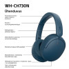 Sony WH-CH730N auriculares Bluetooth circumaurales con micrófono, azul