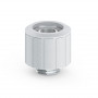 Bitspower Artemis BPM-ATCPF-CC3-SL racor recto, rosca macho G1/4 para tubo de 16/10 mm, plateado arenado