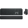 Logitech MX Keys S Combo 920-011613 juego de teclado y ratón, inalámbrico RF + Bluetooth, QWERTY inglés del Reino Unido, grafito