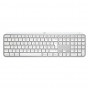 Logitech Master Series MX Keys S for Mac 920-011628 teclado, distribución suiza (CH), gris claro