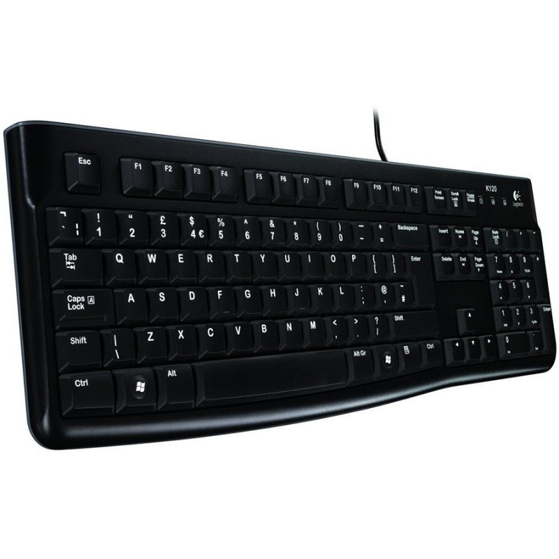 Logitech K120 920-002487 teclado USB, distribución estonia