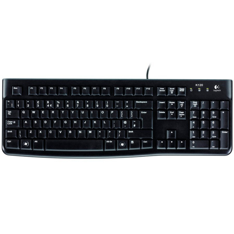 Logitech K120 920-002487 teclado USB, distribución estonia