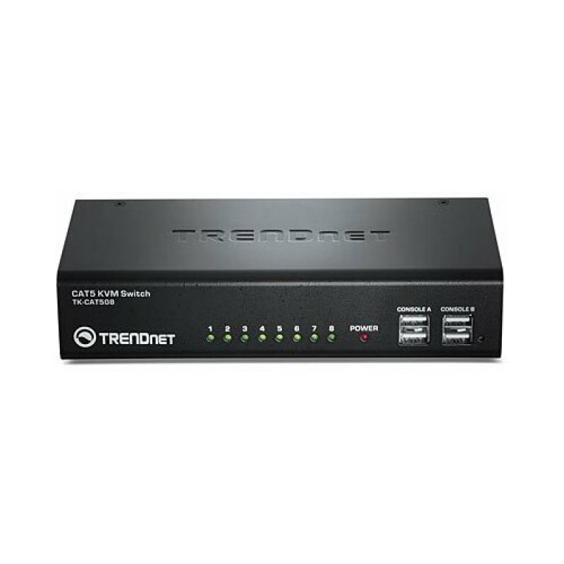TRENDnet TK-CAT508 conmutador KVM, 8 puertos KVM