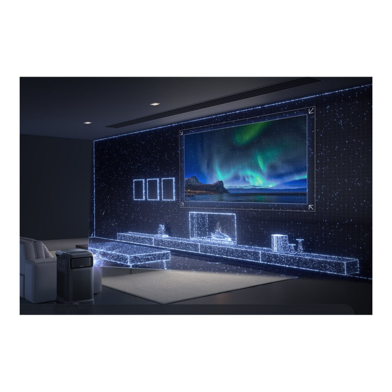 Anker Nebula X1 Pro (D21513F1) proyector, 4K UHD (3840 x 2160), 3500 lúmenes ANSI, Wi-Fi, negro