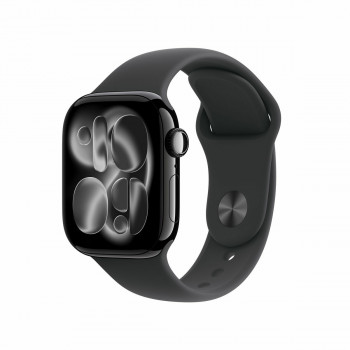 Apple Watch Series 11 reloj inteligente 5G, caja de aluminio de 42 mm, S/M, negro, MF834QL/A