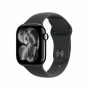Apple Watch Series 11 reloj inteligente 5G, caja de aluminio de 42 mm, S/M, negro, MF834QL/A
