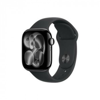 Apple Watch Series 11 reloj inteligente 5G, caja de aluminio de 42 mm, S/M, negro, MF834QL/A