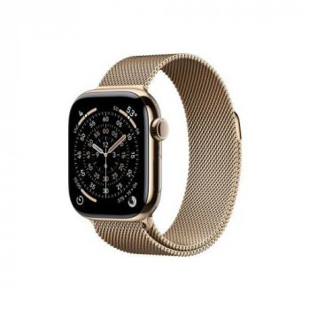 Apple Watch Series 11 reloj inteligente 5G, caja de titanio de 42 mm, dorado