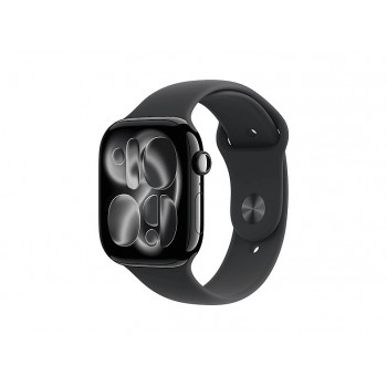 Apple Watch Series 11 reloj inteligente 5G, caja de aluminio de 46 mm, S/M, negro, MFC24QL/A