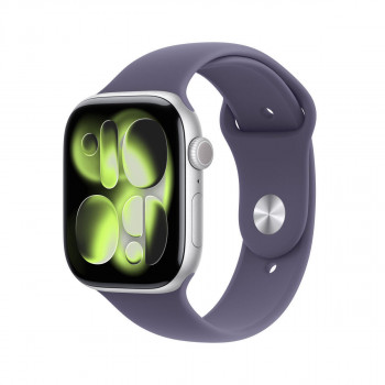 Apple Watch Series 11 MFCR4QL/A reloj inteligente, 46 mm, aluminio, GPS + Cellular 5G, plata, M/L