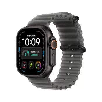 Apple Watch Ultra 4 smartwatch, GPS + Cellular, 49 mm, negro, Ocean negro translúcido