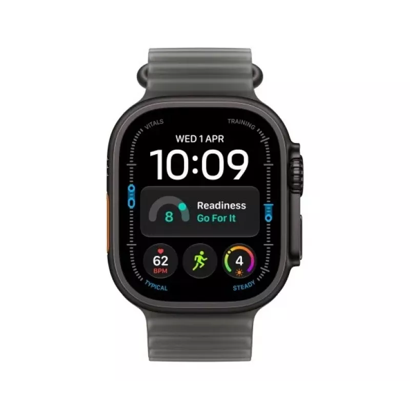 Apple Watch Ultra 4 smartwatch, GPS + Cellular, 49 mm, negro, Ocean negro translúcido