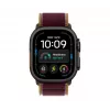 Apple Watch Ultra 4 smartwatch, GPS + Cellular, 49 mm, negro, Trail Loop burdeos, M/L