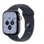 Apple Watch Series 12 reloj inteligente, GPS + Cellular, 42 mm, caja de cerámica en azul noche, correa deportiva azul marino M/L