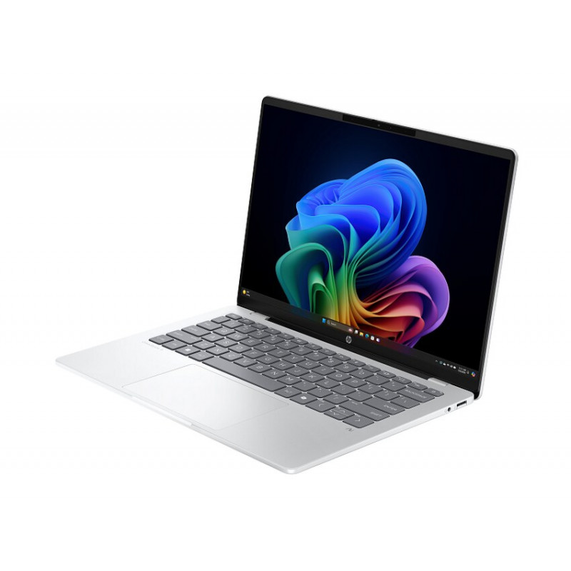 HP OmniBook 5 14-he0013nf portátil, Qualcomm Snapdragon X, 16 GB de RAM, 512 GB SSD, WUXGA OLED de 14 pulgadas, Windows 11, reacondicionado