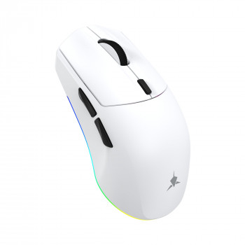 White Shark CADOR WGM-5020 ratón gaming, blanco